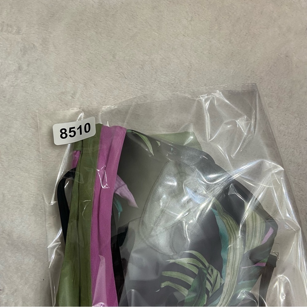 New! SET Seafolly last palmas Bikini top bottoms black nwot 28510 - Picture 3 of 9